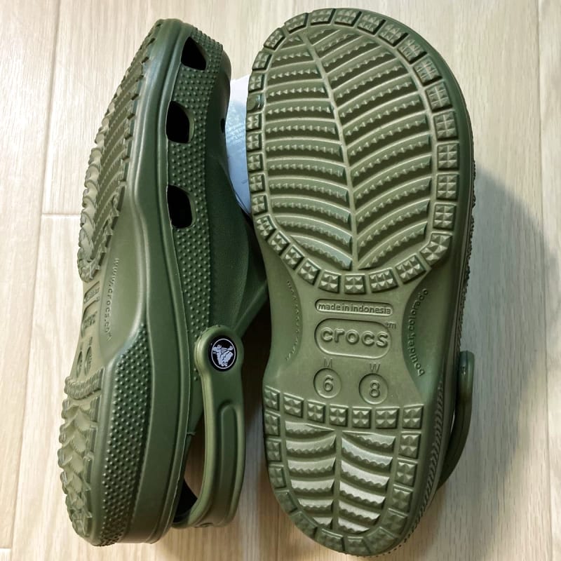 Crocs Baya Army Green Sandals 24cm