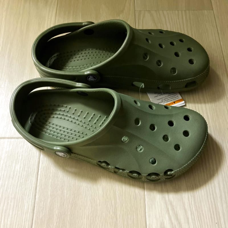 Crocs Baya Army Green Sandals 24cm