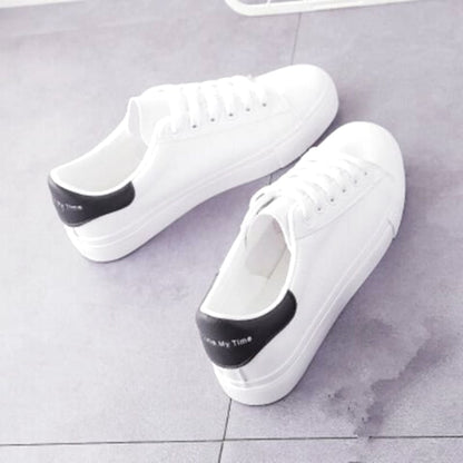 Low-Cut Sneakers 24.5cm Women's White Black