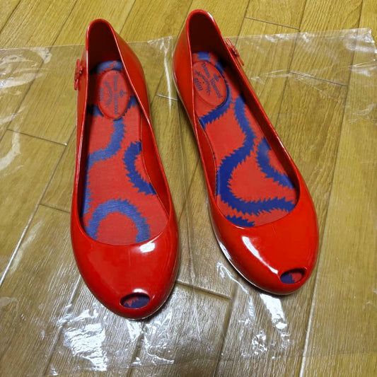 Vivienne Westwood Melissa Ballet Flats Red 24cm