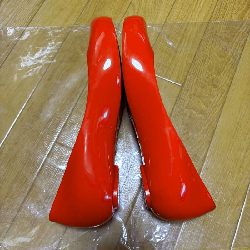Vivienne Westwood Melissa Ballet Flats Red 24cm
