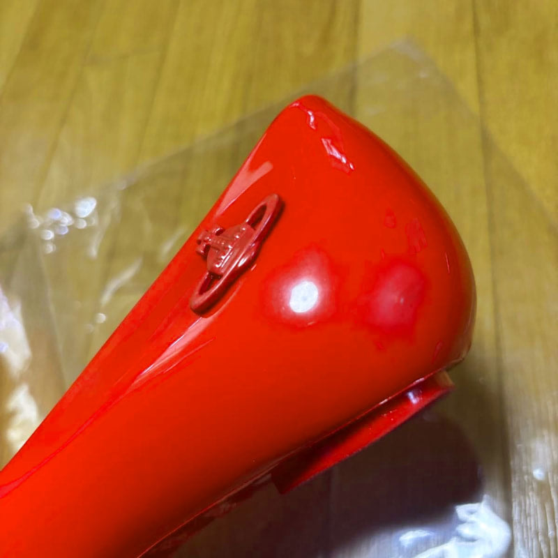 Vivienne Westwood Melissa Ballet Flats Red 24cm