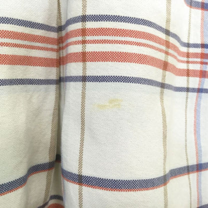 Tommy Hilfiger Logo Embroidered Long Sleeve Shirt With Button Down Check Size L