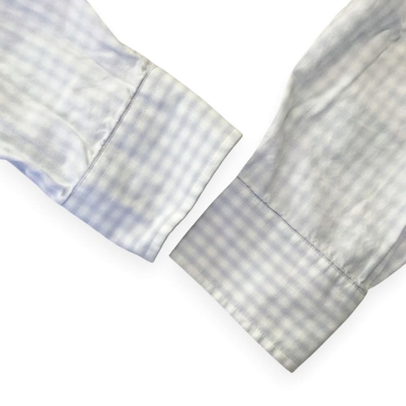 Tommy Hilfiger Check Long Sleeve Shirt Light Blue M