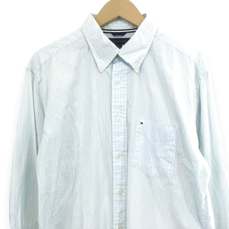 Tommy Hilfiger Stripe Long Sleeve Shirt L