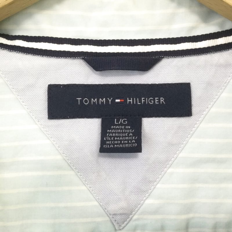 Tommy Hilfiger Stripe Long Sleeve Shirt L