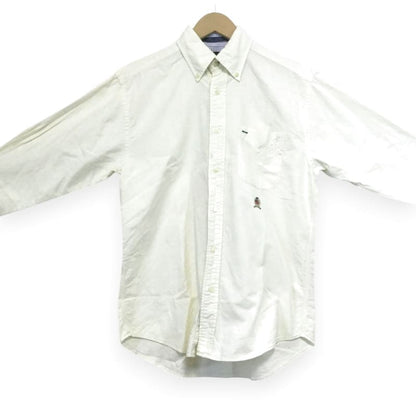 Tommy Hilfiger Long Sleeve Button Down Shirt Yellow Size M