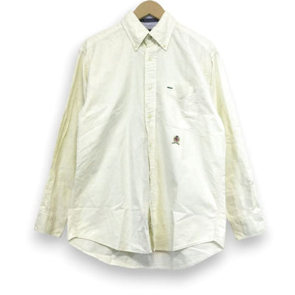 Tommy Hilfiger Long Sleeve Button Down Shirt Yellow Size M