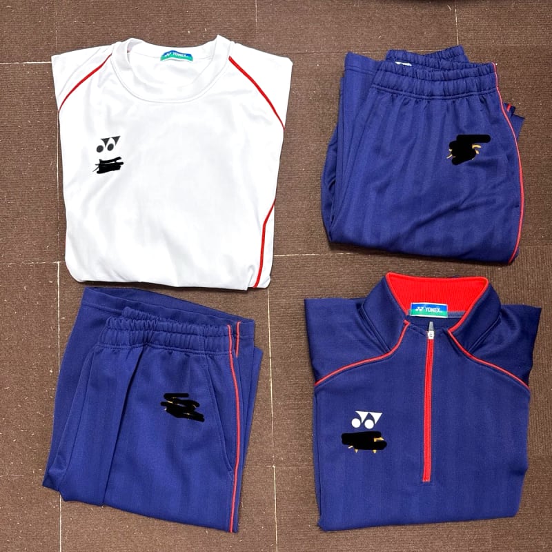 High School Girls Gym Uniform Set