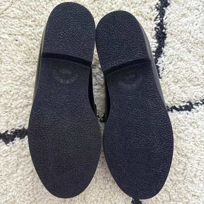 Black Loafers Shoes 22.5-23.0cm Almost New