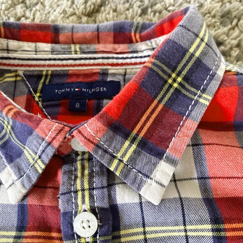 Tommy Hilfiger Long Sleeve Shirt Size 8