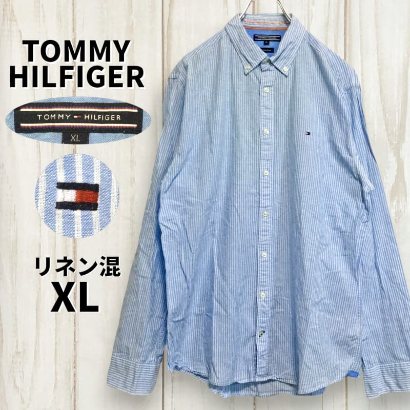 Tommy Hilfiger Long Sleeve BD Shirt Size XL