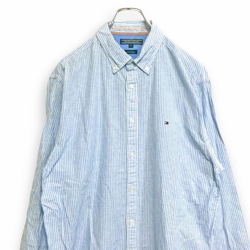 Tommy Hilfiger Long Sleeve BD Shirt Size XL