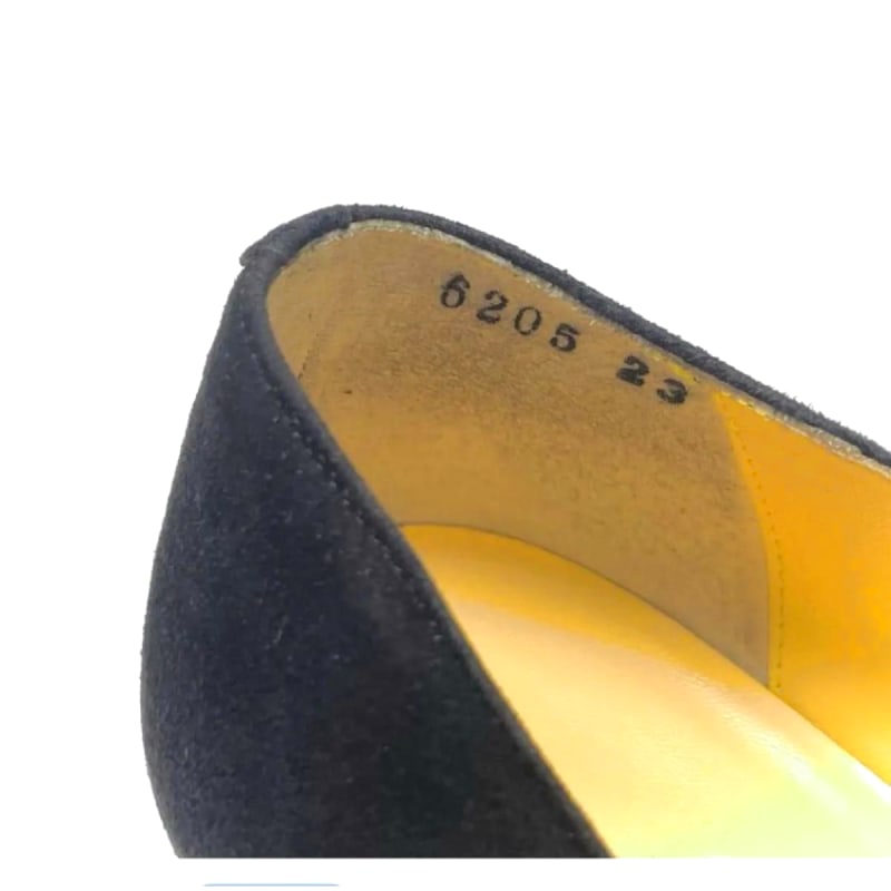 GINZA Kanematsu Pumps 23cm Black Suede