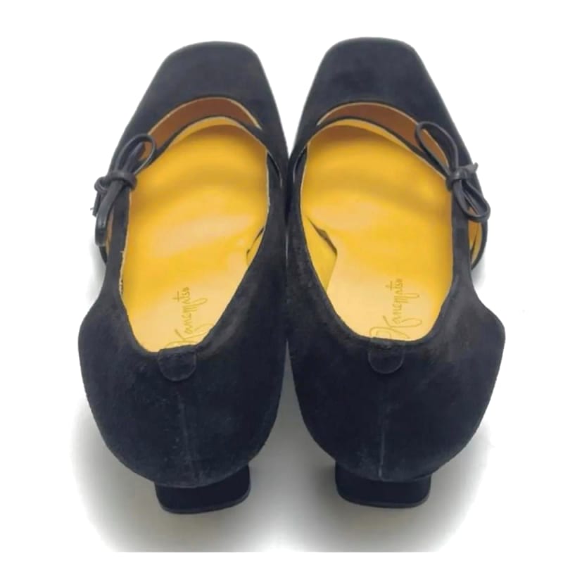 GINZA Kanematsu Pumps 23cm Black Suede
