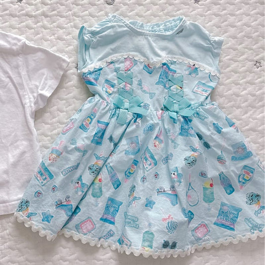 Mezzo Piano Sticker Pattern Dress 90cm