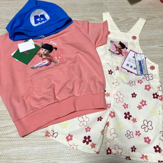 Monsters Inc Disney Boo Overall 100 New