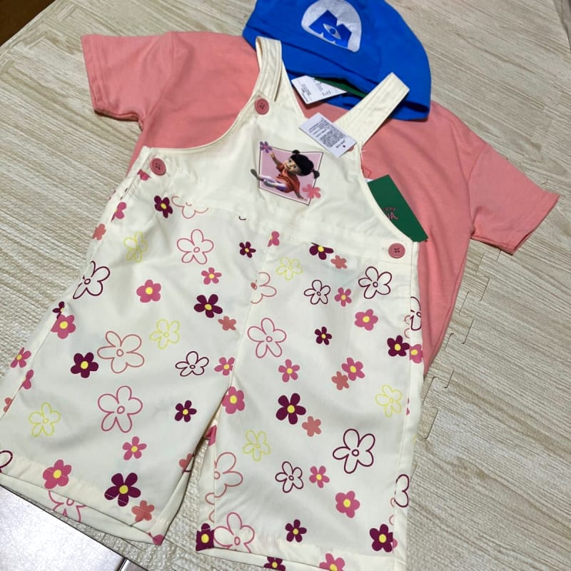 Monsters Inc Disney Boo Overall 100 New