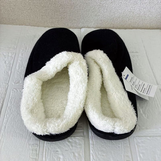 Warm Washable Room Shoes Black
