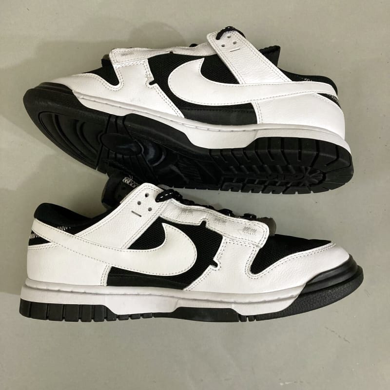 Nike Air Dunk Jumbo Low Cut Shoes Black White 28.5cm