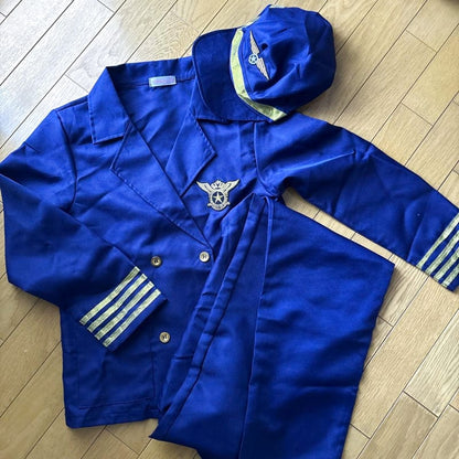 Pilot Costume Halloween 150cm Unisex