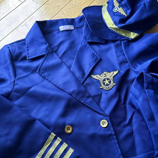 Pilot Costume Halloween 150cm Unisex