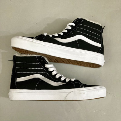 VANS SK8-HI Surfline Fur Sneakers Black 26.5cm