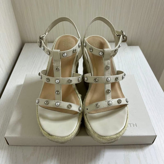 Michell Macaron Quilted Wedge Sandals 24.5cm L