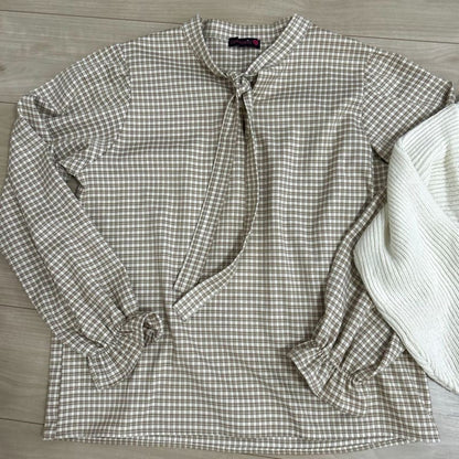 Love Toxic Cable Knit Blouse Set 2 Pieces Size 160