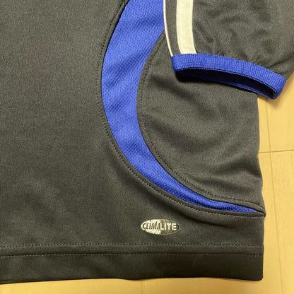 Free Shipping Adidas Long Sleeve Shirt 150cm Black/Blue