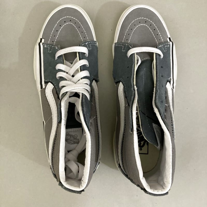New Vans SK8-HI Skate High Sneakers Gray 26.5cm