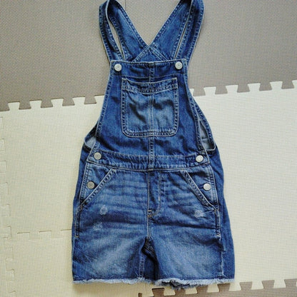 GAP Denim Damage Overalls 130cm