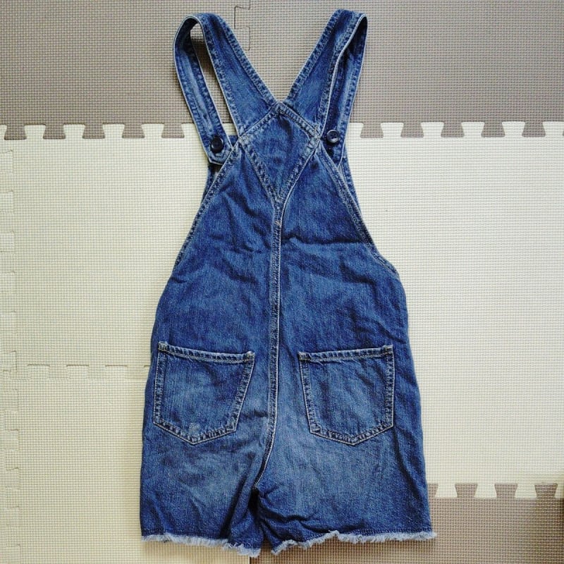GAP Denim Damage Overalls 130cm