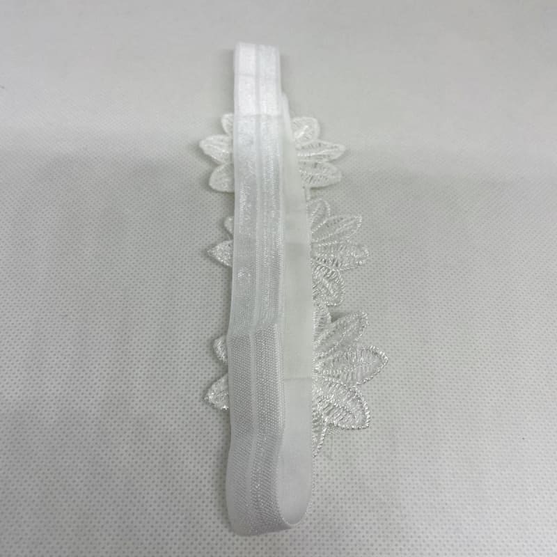 Baby Hairband Headband Flower White