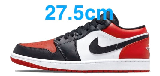 Nike Air Jordan 1 Low Bred Toe 27.5cm