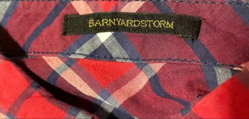 Barnyardstorm Check Pattern Long Sleeve Shirt