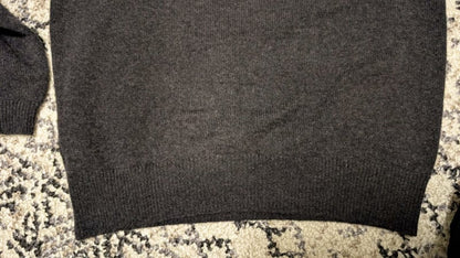 Corgi Cashmere Polo Shirt Charcoal Gray Size M