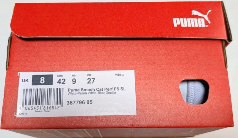 Puma Smash Cat Perf FS SL Sneakers Navy Leopard 27cm