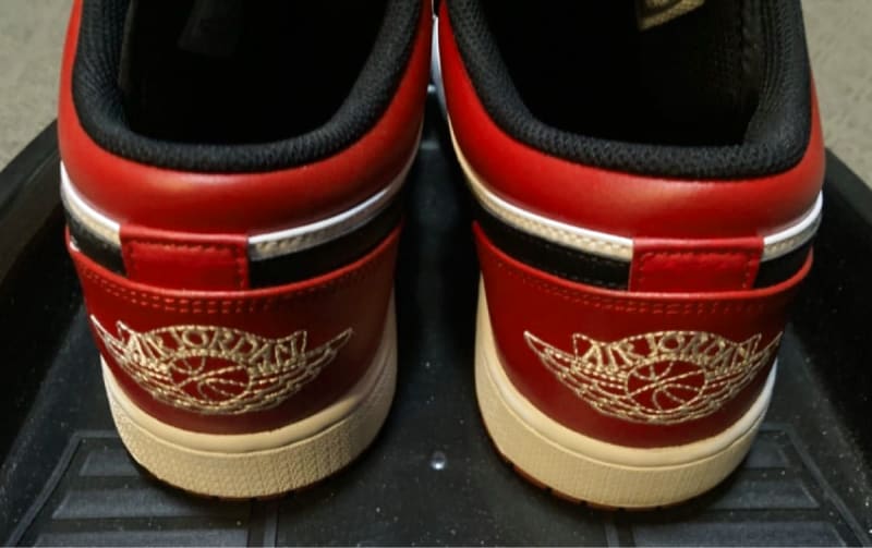 Nike Air Jordan 1 Low Bred Toe 27.5cm