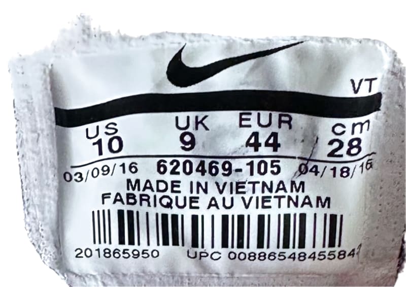 Nike Running Shoes Gray 28cm