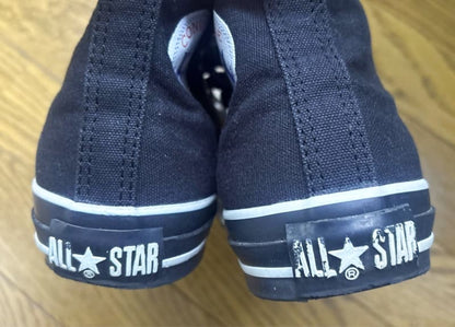 Converse All Star Hi Black High-Top Sneakers 24.5cm