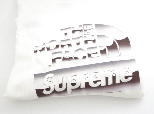 Supreme The North Face Metallic Logo T-Shirt White XL