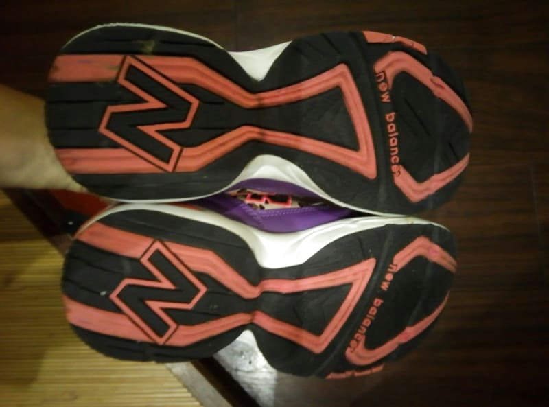 New Balance 608 Purple Black Leopard 26cm Sneakers