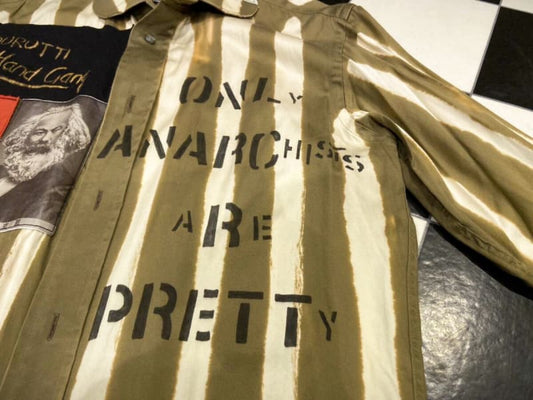 Punk Anarchy Shirt Marx Pank Reproduction
