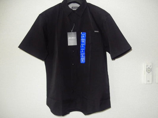 Eddie Bauer Short Sleeve Tech Shirt Black Size L