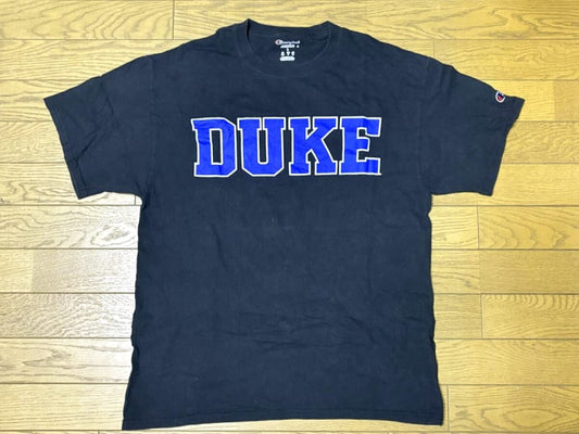 NCAA University of Duke Men's Short Sleeve T-Shirt (Champion) Size L