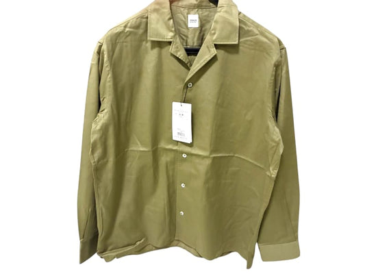 Takeo Kikuchi Casual Long Sleeve Shirt M Khaki