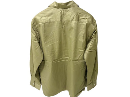 Takeo Kikuchi Casual Long Sleeve Shirt M Khaki