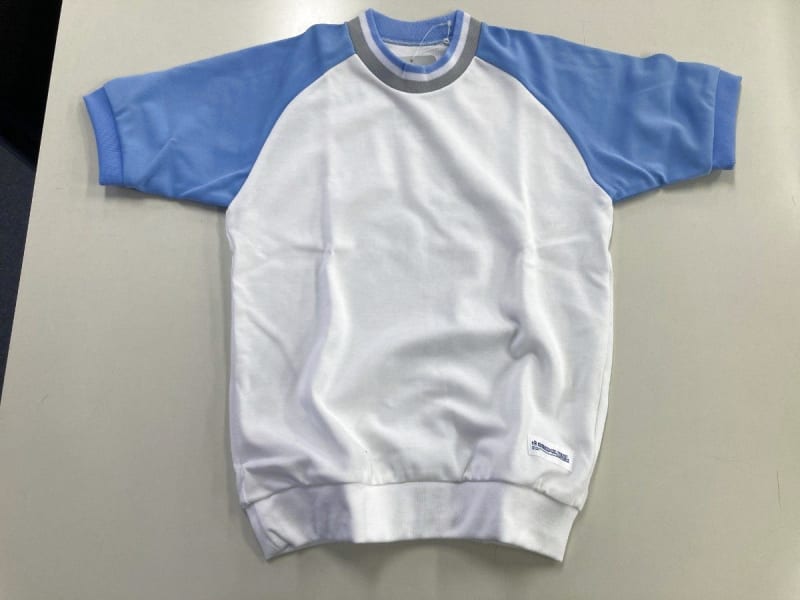 Gym Uniform Short Sleeve Shirt A Sax 130 Limited Edition