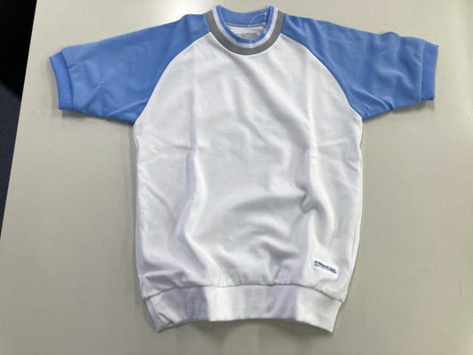 Gym Uniform Short Sleeve Shirt A Sax 130 Limited Edition